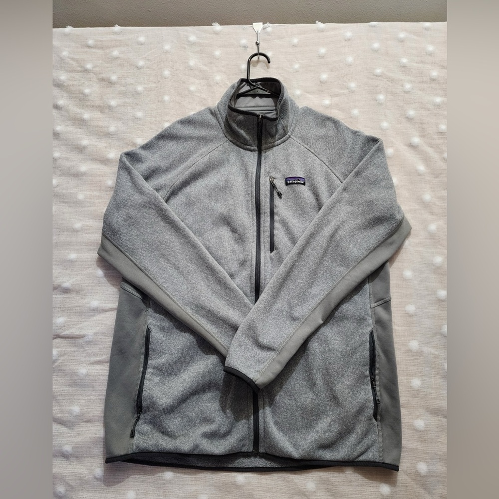 Patagonia Sweater Jacket Mens XXL Gray Performance Better Full Zip Men